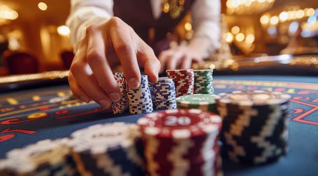 gord platform showing live football, live casino tables, and slot games